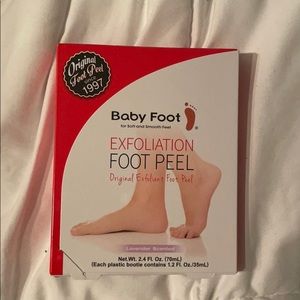 exfoliation foot peel